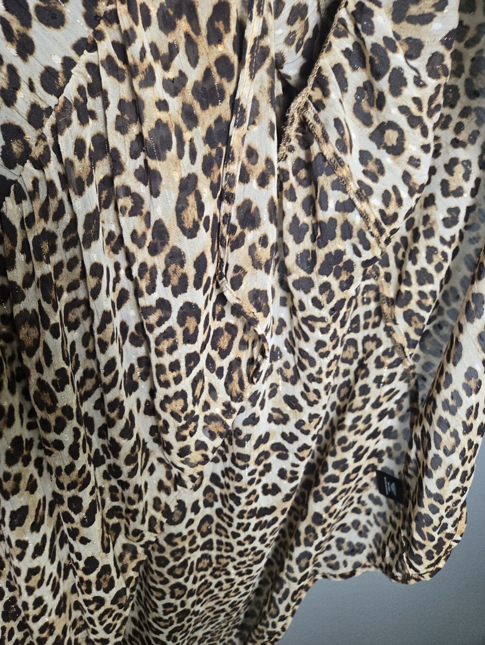 Torrid Leopard Print Sheer Dress Size 3X - Picture 8 of 16